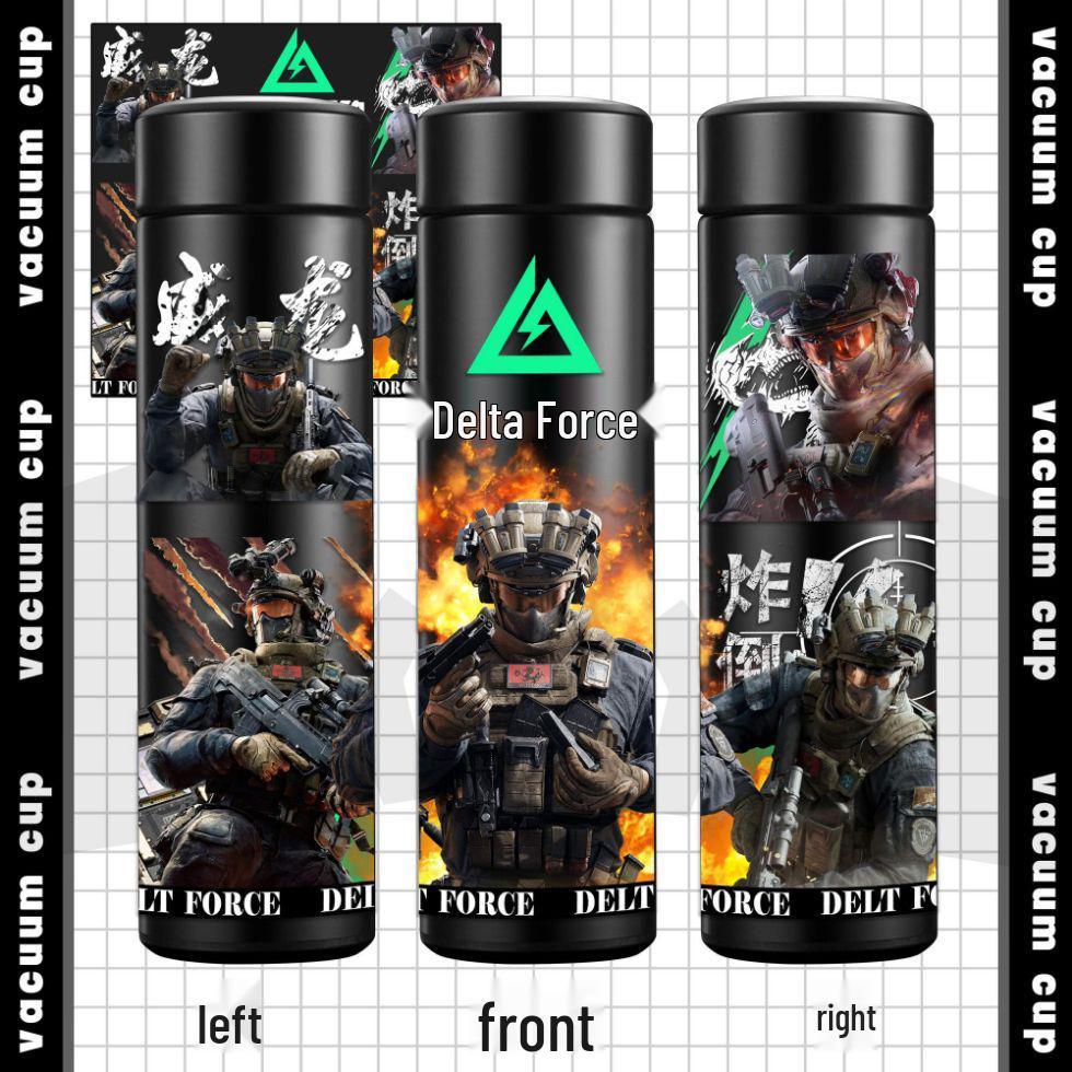 Delta Weilong Red Wolf Smart Thermos Cup - Stainless Steel, Large Capacity, Temperature Display, Stylish Design, Ideal for Students Classic (500ml)
Delta Weilong Red Wolf Smart Thermos Cup - Stainless Steel, Large Capacity, Temperature Display, Stylish Design, Ideal for Students Classic (500ml)