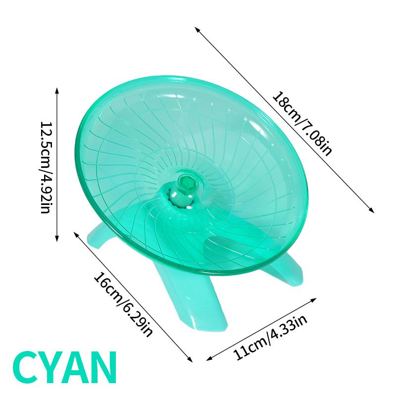 Pet Hamster Running Wheel Mute Flying Saucer Steel Axle Wheel Running Disc Toys Cage Small Animal Hamster Accessories
Pet Hamster Running Wheel Mute Flying Saucer Steel Axle Wheel Running Disc Toys Cage Small Animal Hamster Accessories