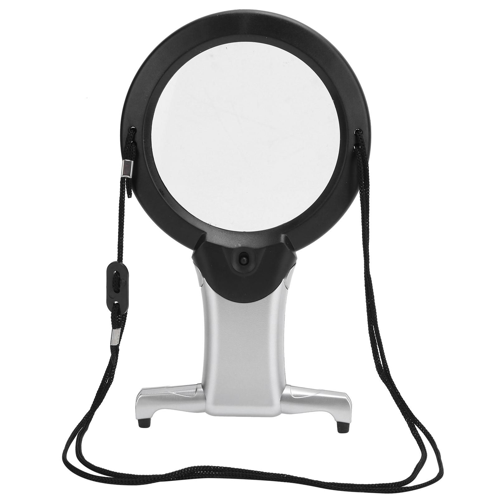 26X Dual LED Reading Magnifier Handheld Neck Wearing MultiFunction Table Working Magnifying Glass
26X Dual LED Reading Magnifier Handheld Neck Wearing MultiFunction Table Working Magnifying Glass