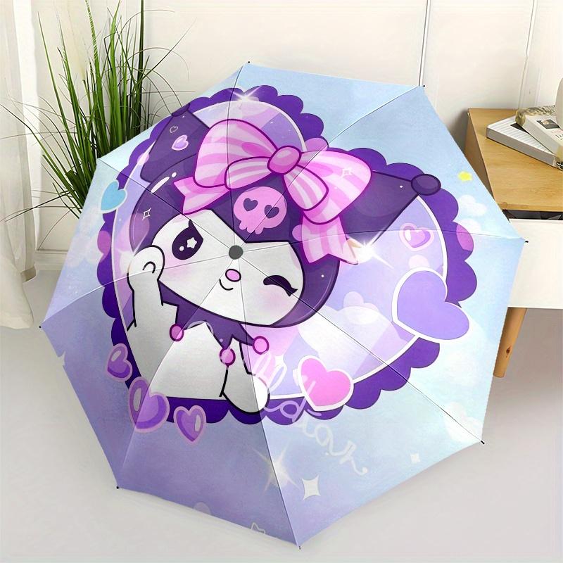Kuromi Automatic Opening and Closing Parasol Compact Travel umbrella with 8 Ribs for Women and Men Ideal Birthday/Christmas Gift, Outdoor Ac
Kuromi Automatic Opening and Closing Parasol Compact Travel umbrella with 8 Ribs for Women and Men Ideal Birthday/Christmas Gift, Outdoor Ac