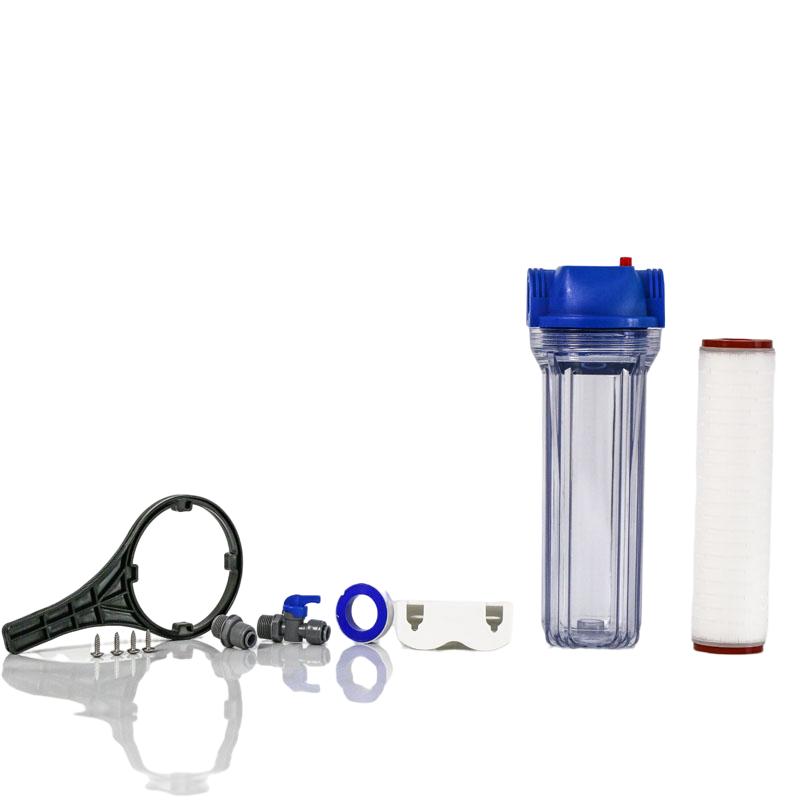 KEGLAND 10 Inch Filter Kits Universal Filtration System with 1 Micron Cartridge Kitchen Household Accessories
KEGLAND 10 Inch Filter Kits Universal Filtration System with 1 Micron Cartridge Kitchen Household Accessories