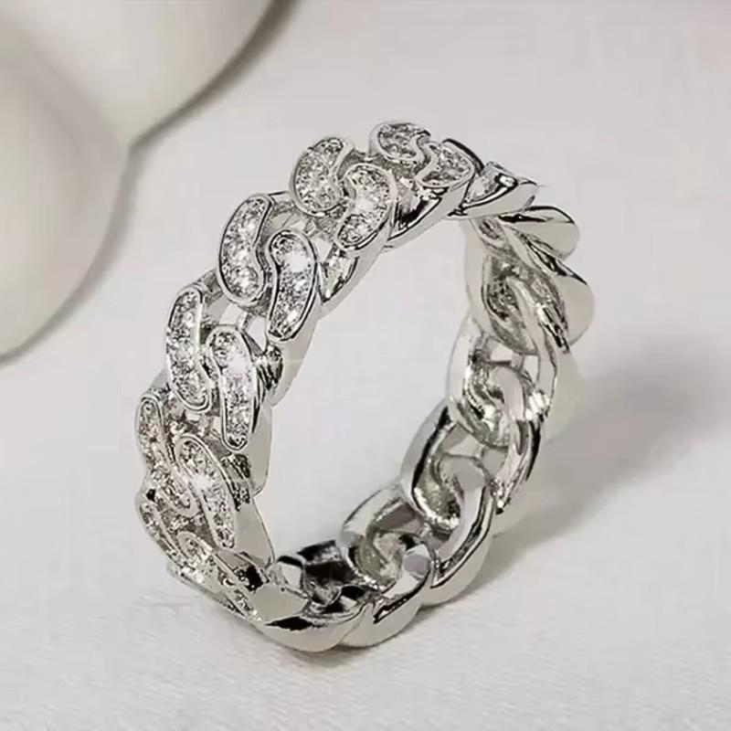 Huitan Bright Gorgeous Rings with Shiny Cubic Zirconia Exquisite Wedding Engagement for Women Modern Trendy Accessories 10
Huitan Bright Gorgeous Rings with Shiny Cubic Zirconia Exquisite Wedding Engagement for Women Modern Trendy Accessories 10