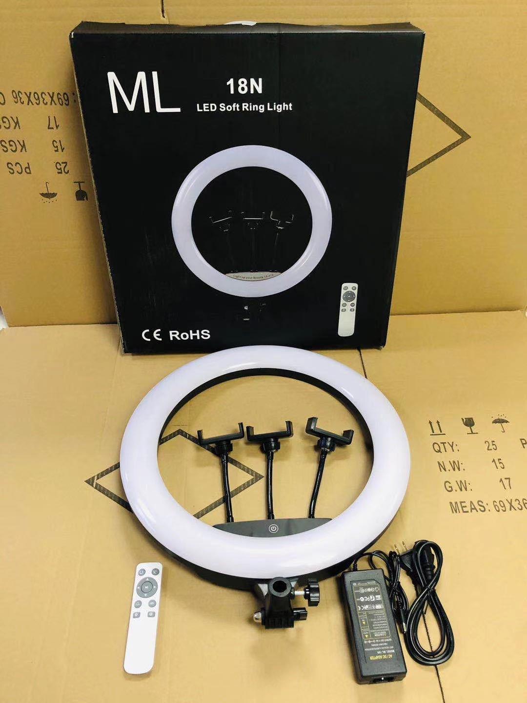 12-дюймовый штатив для телефона с кольцевой подсветкой для прямых трансляций и фотосъемки
12-дюймовый штатив для телефона с кольцевой подсветкой для прямых трансляций и фотосъемки