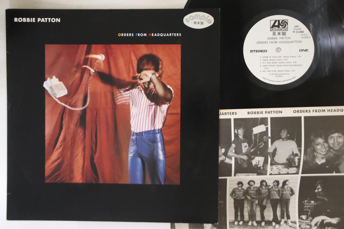 LP Record ROBBIE PATTON - Orders From Headquarters P11280 ATLANTIC 1982 Japan Rock Used
LP Record ROBBIE PATTON - Orders From Headquarters P11280 ATLANTIC 1982 Japan Rock Used