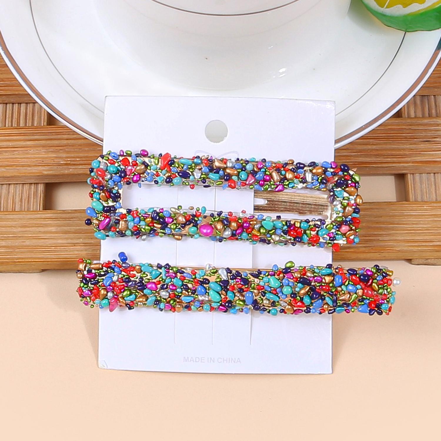 2pcs/set Handmade Pearls Hair Clips Pin for Women Fashion Geometric Barrettes Headwear Girls Sweet Hairpins Hair Accessorie
2pcs/set Handmade Pearls Hair Clips Pin for Women Fashion Geometric Barrettes Headwear Girls Sweet Hairpins Hair Accessorie