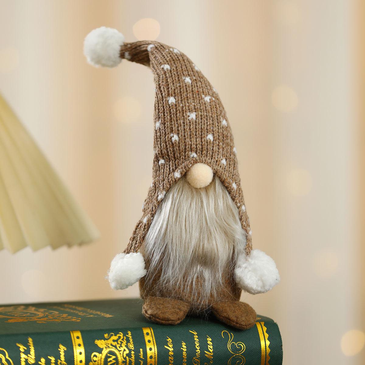 Christmas Polka Dot Knit Hat Doll Ornament for Home, Hotel, or Shop Decoration верблюд
Christmas Polka Dot Knit Hat Doll Ornament for Home, Hotel, or Shop Decoration верблюд
