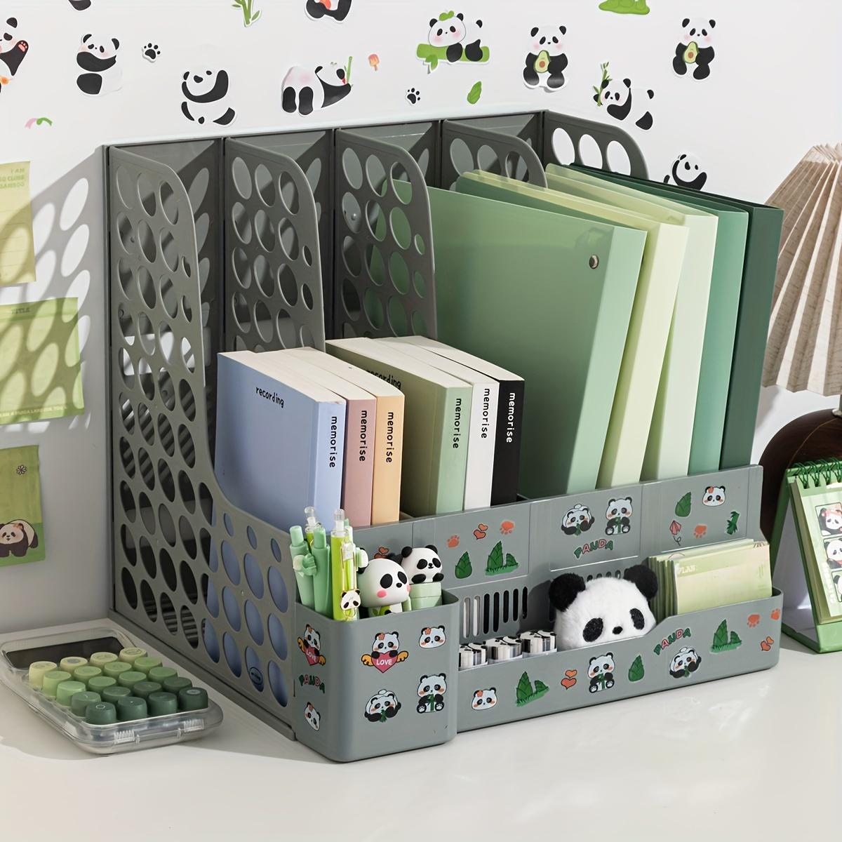 Multifunctional Bookshelf Folder Storage Box With Pen Holder Simple File Racks Book Stand Office Organize Desktop Rack Organizer сірий
Multifunctional Bookshelf Folder Storage Box With Pen Holder Simple File Racks Book Stand Office Organize Desktop Rack Organizer сірий