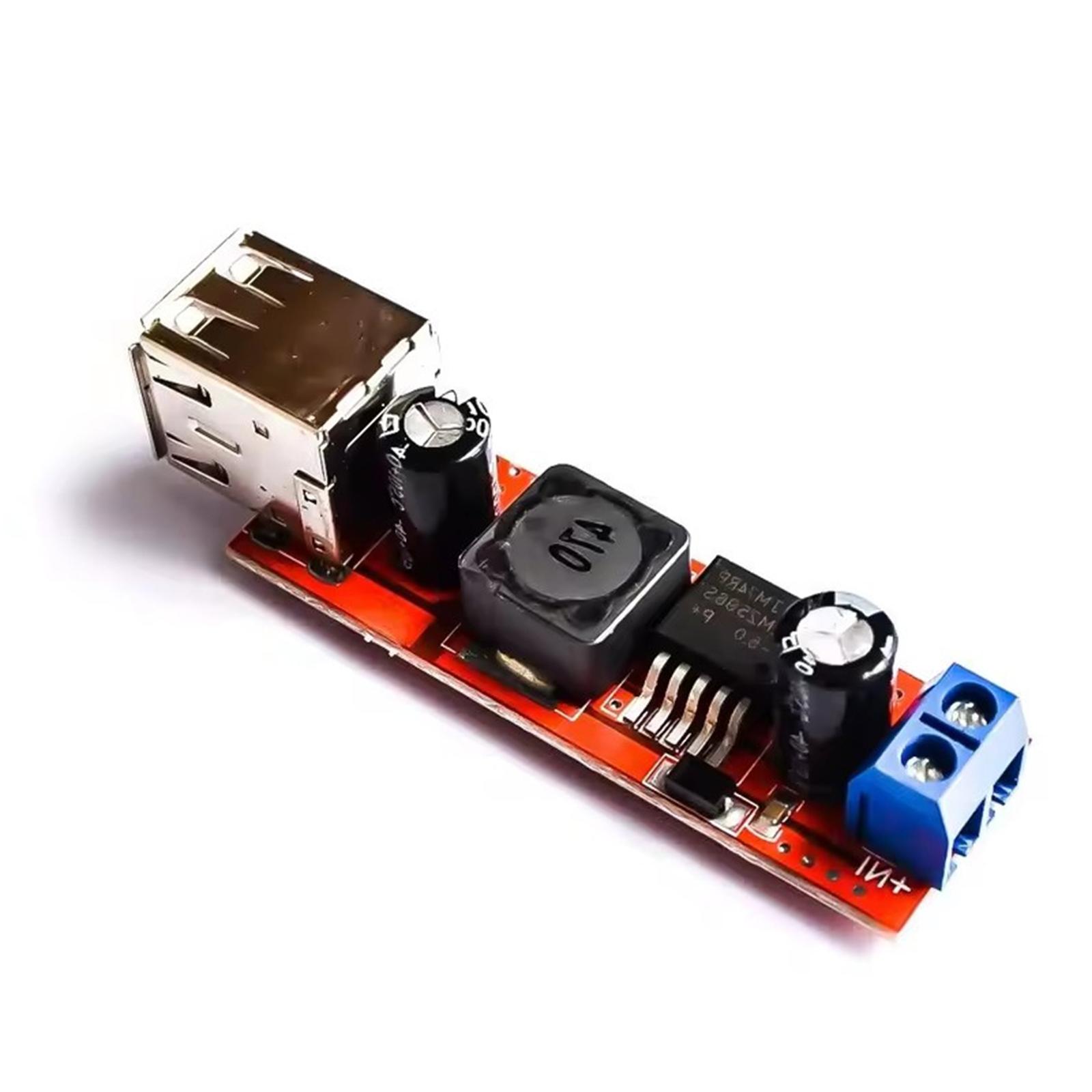 Double USB Step Down Power Supply Converter Board Module DC 9V-36V To 5V 3A Step-Down Converter Module China Mainland
Double USB Step Down Power Supply Converter Board Module DC 9V-36V To 5V 3A Step-Down Converter Module China Mainland