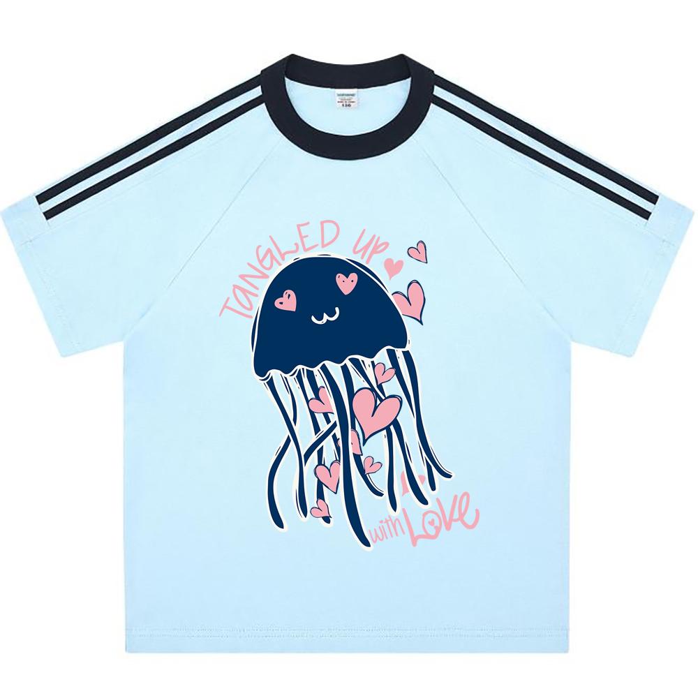Kids 100% Cotton T-shirts Boys And Girls 200 GSM Cotton Tees cute jellyfish Cartoon Print Child Tshirts 110 абрикосовый
Kids 100% Cotton T-shirts Boys And Girls 200 GSM Cotton Tees cute jellyfish Cartoon Print Child Tshirts 110 абрикосовый