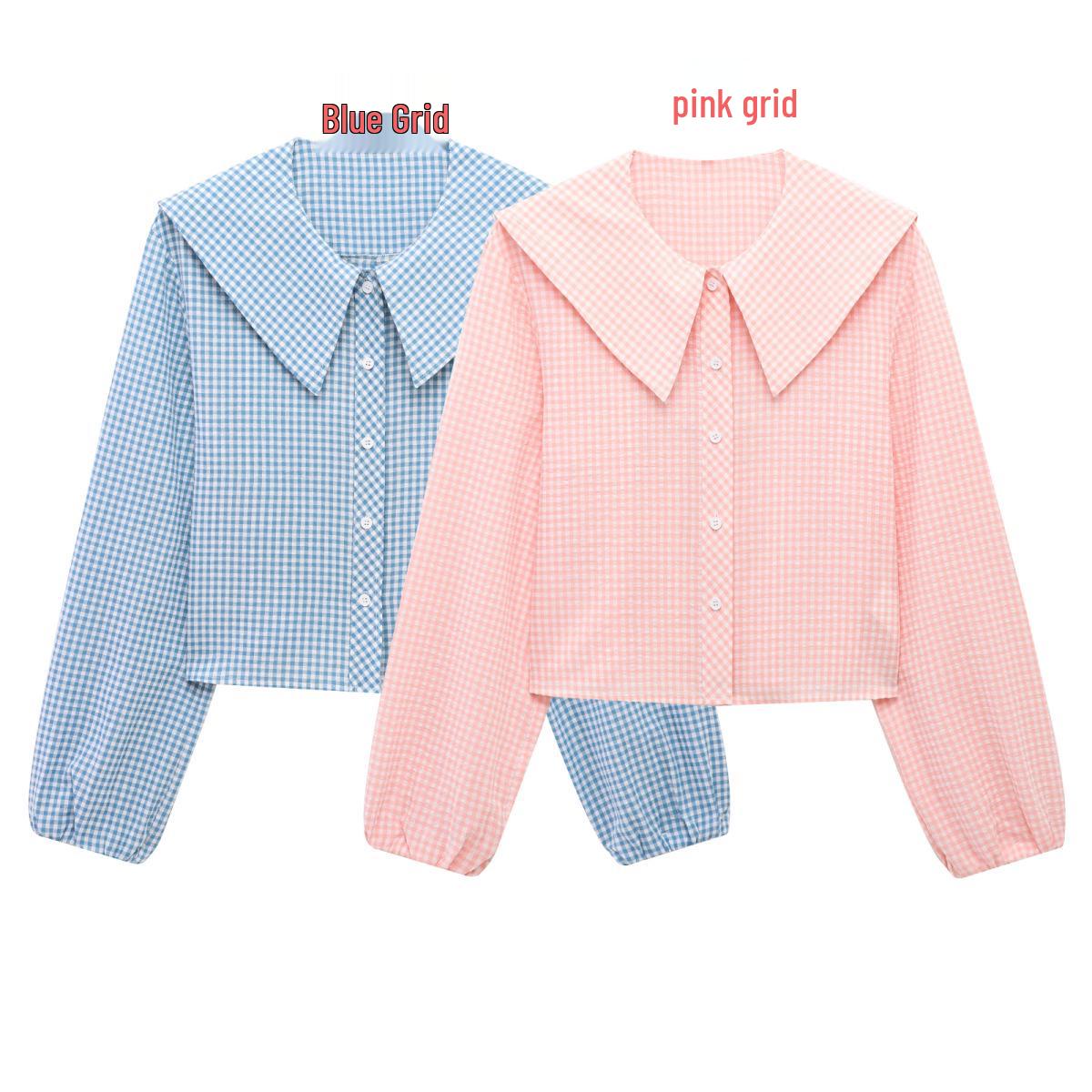 2025 Spring Women s European & American Style French Fashion Checkered Shirt with Turn-Down Collar Medium
2025 Spring Women s European & American Style French Fashion Checkered Shirt with Turn-Down Collar Medium