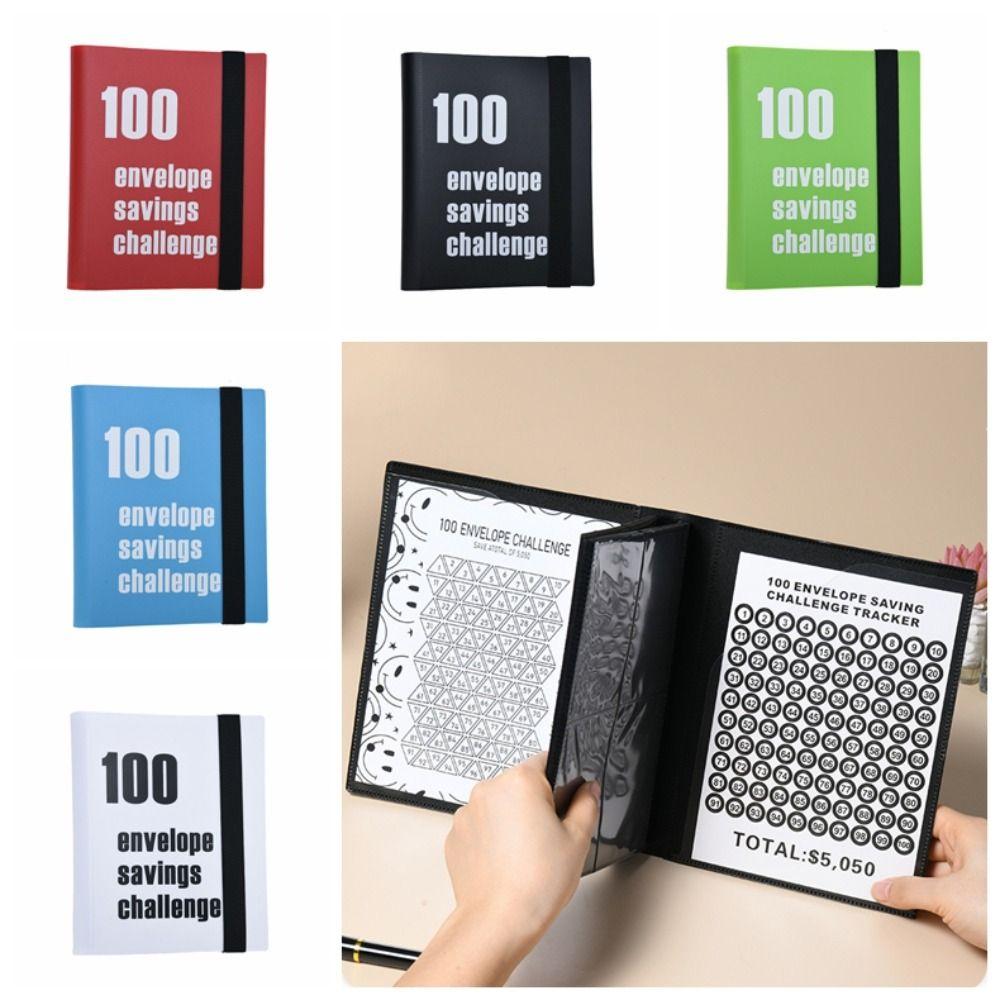 Барвиста папка для заощадження грошей, конверт із поліпропілену, челендж із заощадженнями, книга з челенджами для заощадження грошей чорний
Барвиста папка для заощадження грошей, конверт із поліпропілену, челендж із заощадженнями, книга з челенджами для заощадження грошей чорний