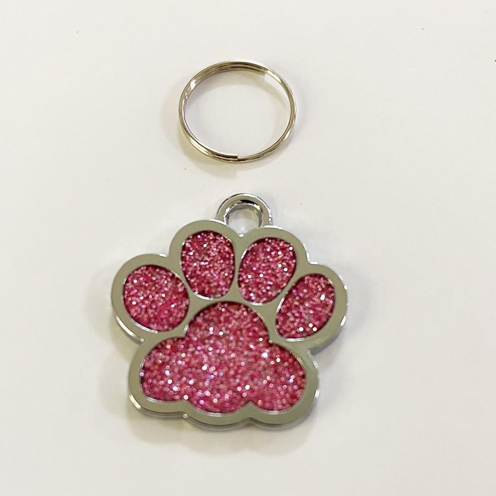 Medium Size Dog Paw Print Pet Tag Pendant Collar Charm Durable Metal Engraving Suitable for Small to Medium Pets Identification One Size
Medium Size Dog Paw Print Pet Tag Pendant Collar Charm Durable Metal Engraving Suitable for Small to Medium Pets Identification One Size