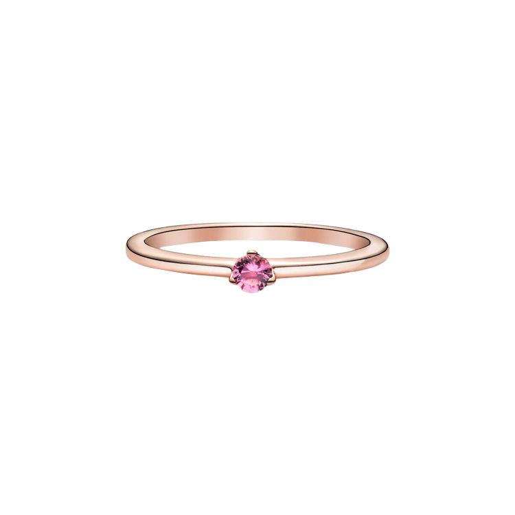 Pandora Pink Solitaire Ring Women rings 189259C03 50
Pandora Pink Solitaire Ring Women rings 189259C03 50