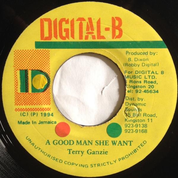 7inch Record TERRY GANZIE - A Good Man She Want NONE Digital-B 1994 Japan Reggae, Ska & Dub Used
7inch Record TERRY GANZIE - A Good Man She Want NONE Digital-B 1994 Japan Reggae, Ska & Dub Used