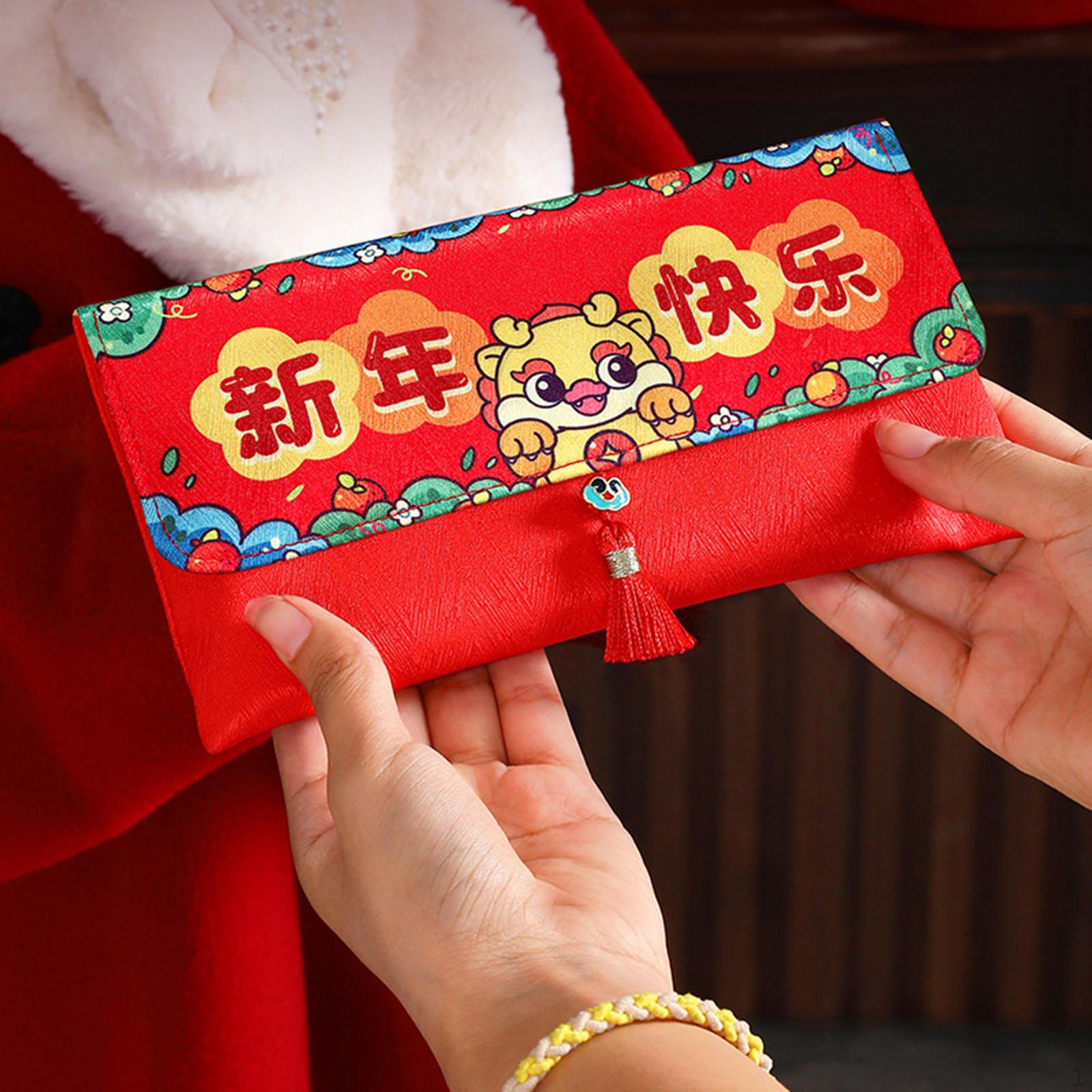 Chinese Year Red Envelope, Pocket Packet Hong Bao Gift Money Envelope Style F
Chinese Year Red Envelope, Pocket Packet Hong Bao Gift Money Envelope Style F
