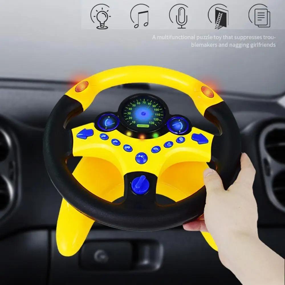 Montessori Steering Wheel Vocal Toys 360 ° Rotation Simulate Driving Car Toy Educational Toys style 1
Montessori Steering Wheel Vocal Toys 360 ° Rotation Simulate Driving Car Toy Educational Toys style 1