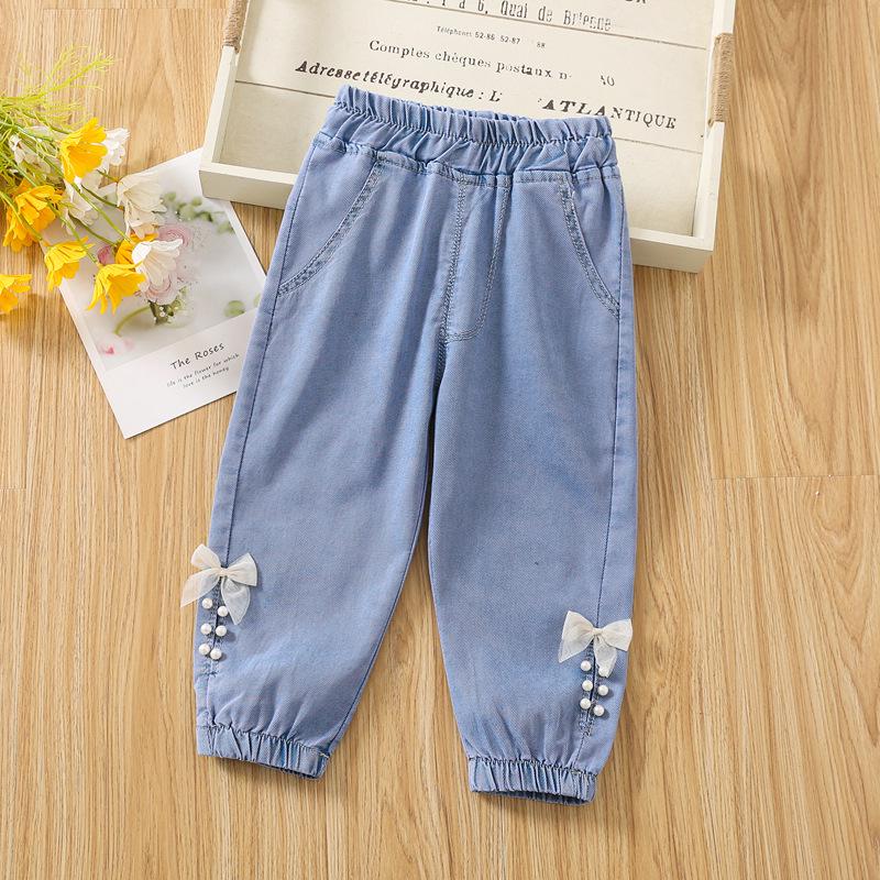 Девичьи летние джинсы-капри из тенселя: Крутые, дышащие, брюки от комаров 100cm
Девичьи летние джинсы-капри из тенселя: Крутые, дышащие, брюки от комаров 100cm