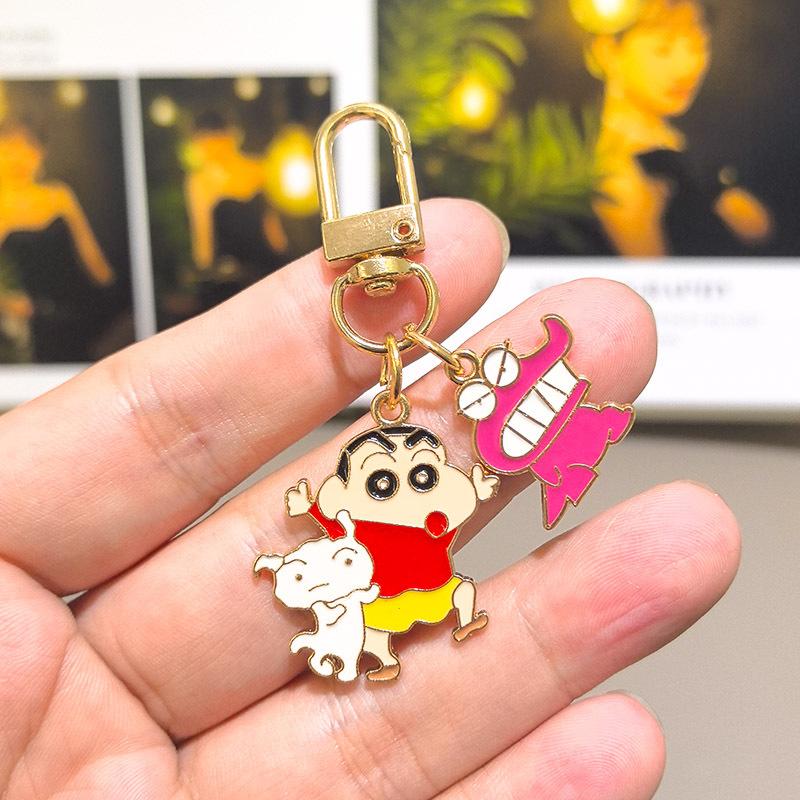 Alloy Crayon-style Crayon Shinchan Keychain Cartoon Japanese Anime Style Cute Couple s Bag Car Keychain Accessory Toys Anime
Alloy Crayon-style Crayon Shinchan Keychain Cartoon Japanese Anime Style Cute Couple s Bag Car Keychain Accessory Toys Anime