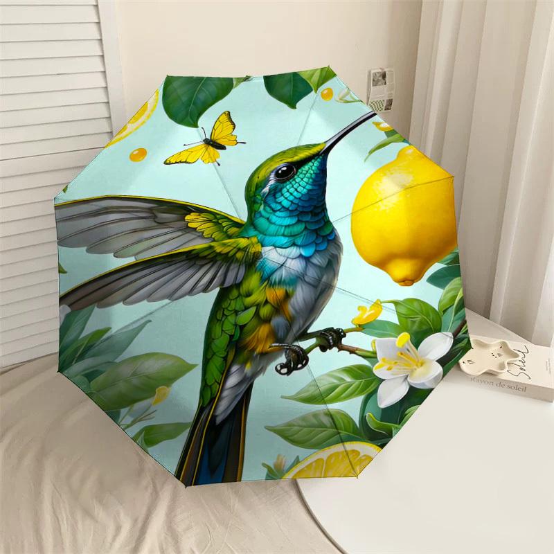 1PC Hummingbird Lemon Umbrella-8-Rib Reinforced, Automatic Open, Lightweight & Durable, Fashion Accessory for Outdoor-L0400
1PC Hummingbird Lemon Umbrella-8-Rib Reinforced, Automatic Open, Lightweight & Durable, Fashion Accessory for Outdoor-L0400