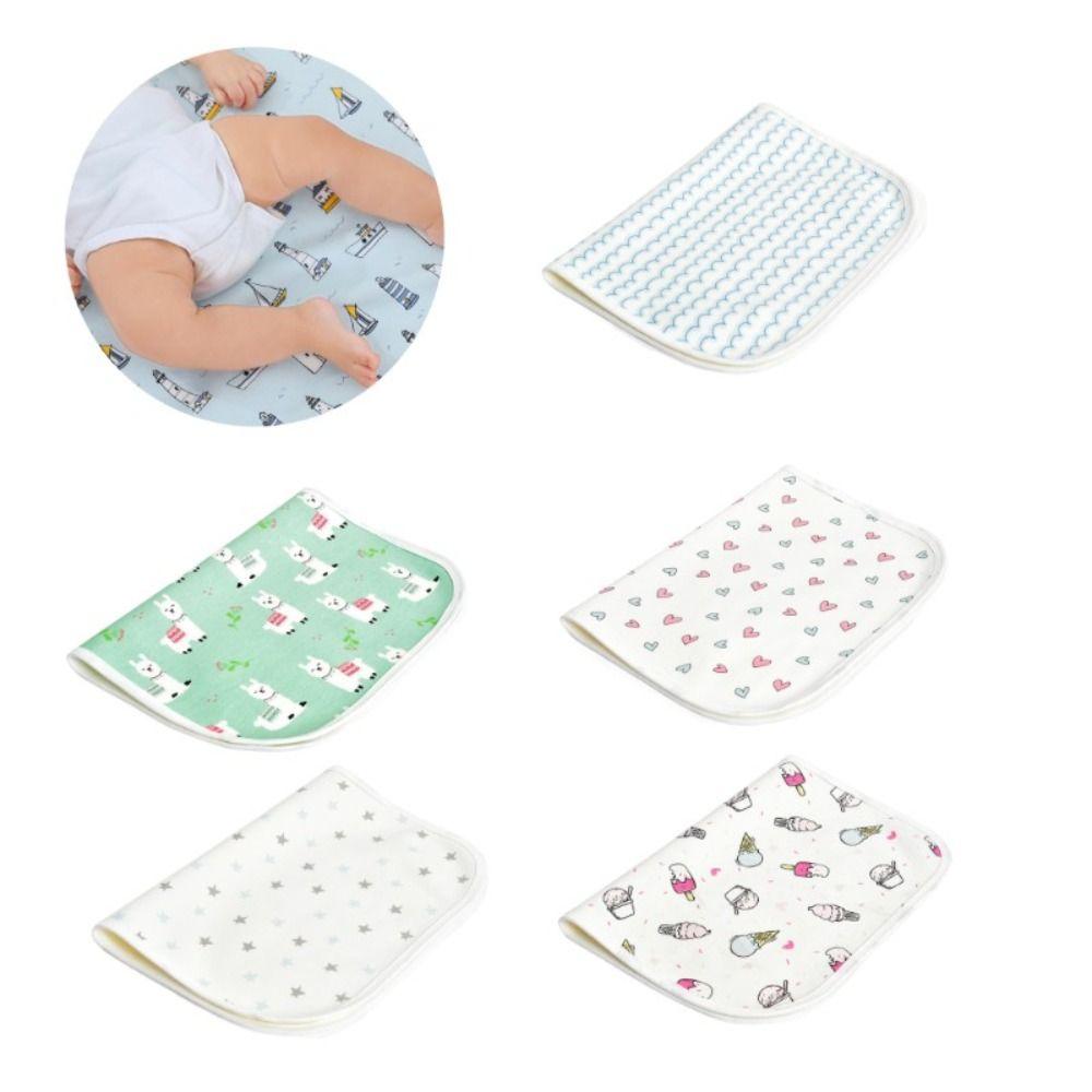 Washable Baby Diaper Changing Mat Cute Cartoon Bedding Urine Pads Soft Baby Urine Mat Baby 30x45cm-Wave
Washable Baby Diaper Changing Mat Cute Cartoon Bedding Urine Pads Soft Baby Urine Mat Baby 30x45cm-Wave