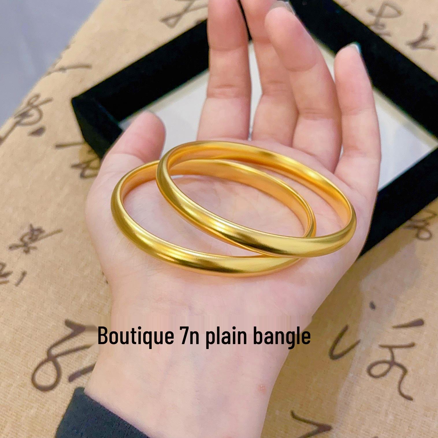 Antique-style High-Quality 7N Gold Bangle, Women s Bracelet from TikTok Collection 60mm Circumference
Antique-style High-Quality 7N Gold Bangle, Women s Bracelet from TikTok Collection 60mm Circumference