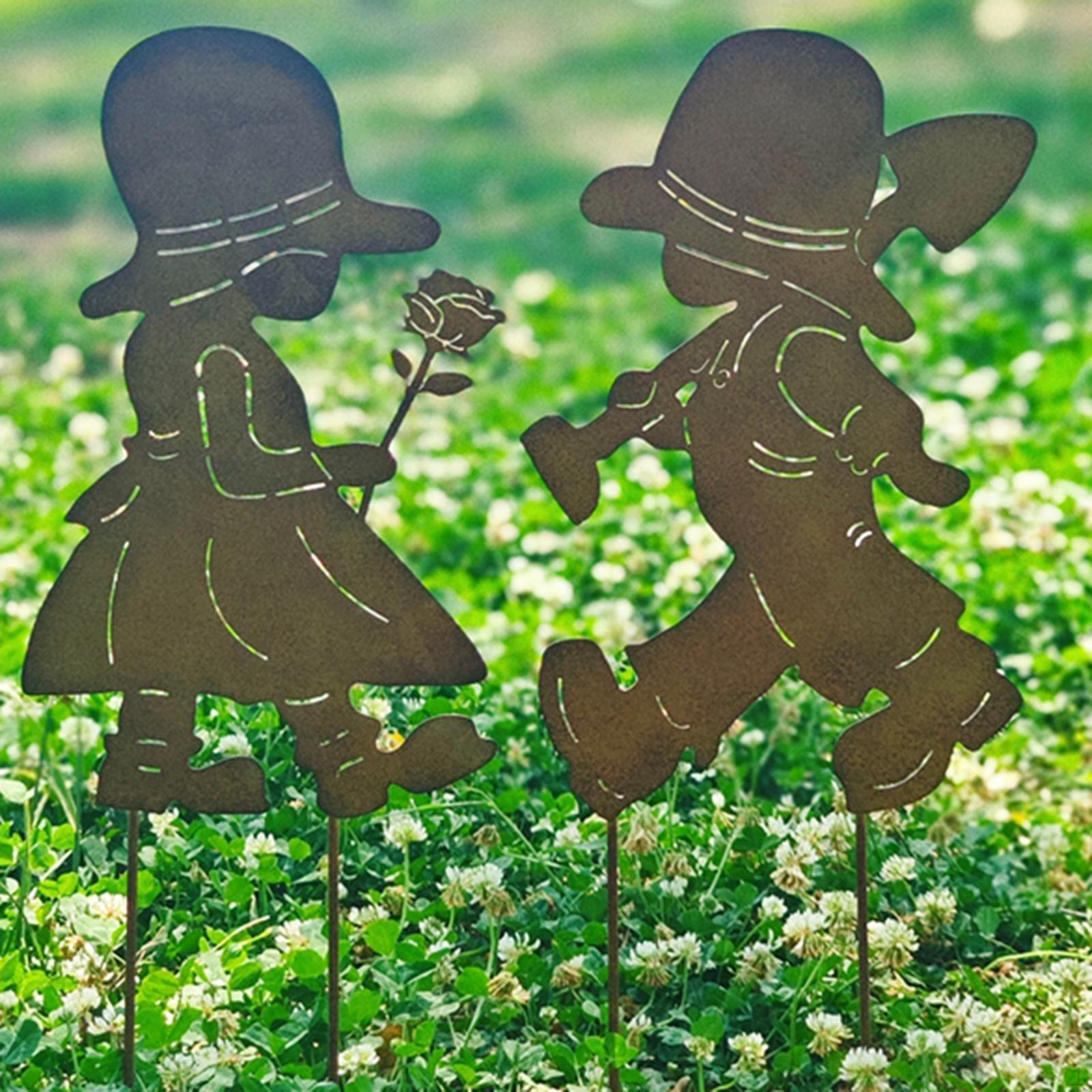 2Pcs Garden Stake Boy and Girl Figurine Gifts Yard Art Ornaments Iron Ornament Decoration for
2Pcs Garden Stake Boy and Girl Figurine Gifts Yard Art Ornaments Iron Ornament Decoration for