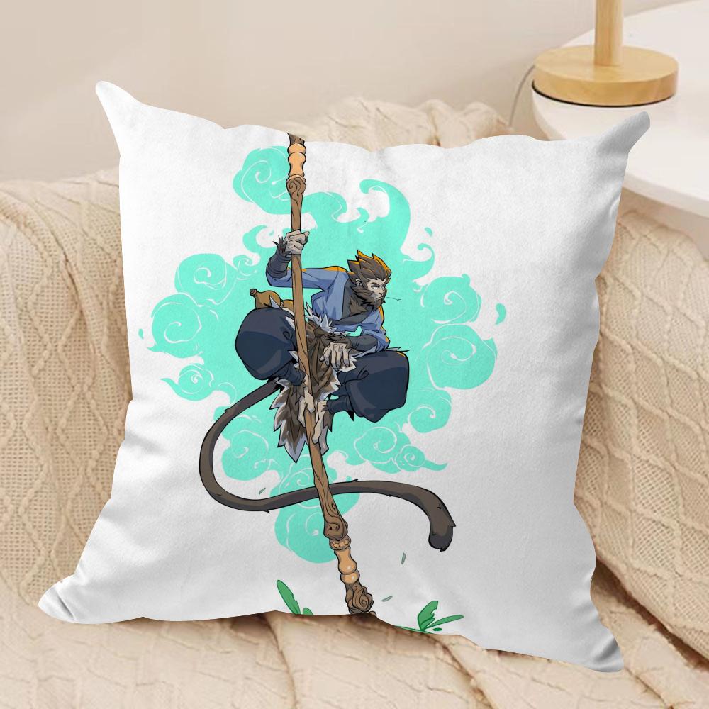 Black Myth WUKUNG Cushion Cover Silky Short Plush Sofa Pillow Cover Hidden Zipper Soft Dustproof Case for Home Decor 30cmx30cm
Black Myth WUKUNG Cushion Cover Silky Short Plush Sofa Pillow Cover Hidden Zipper Soft Dustproof Case for Home Decor 30cmx30cm