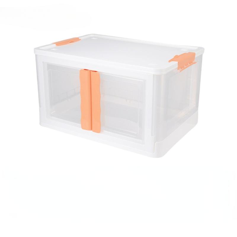 Foldable Plastic Storage Box with Lid for Home Closet Organization and Toy Storage оранжевый
Foldable Plastic Storage Box with Lid for Home Closet Organization and Toy Storage оранжевый