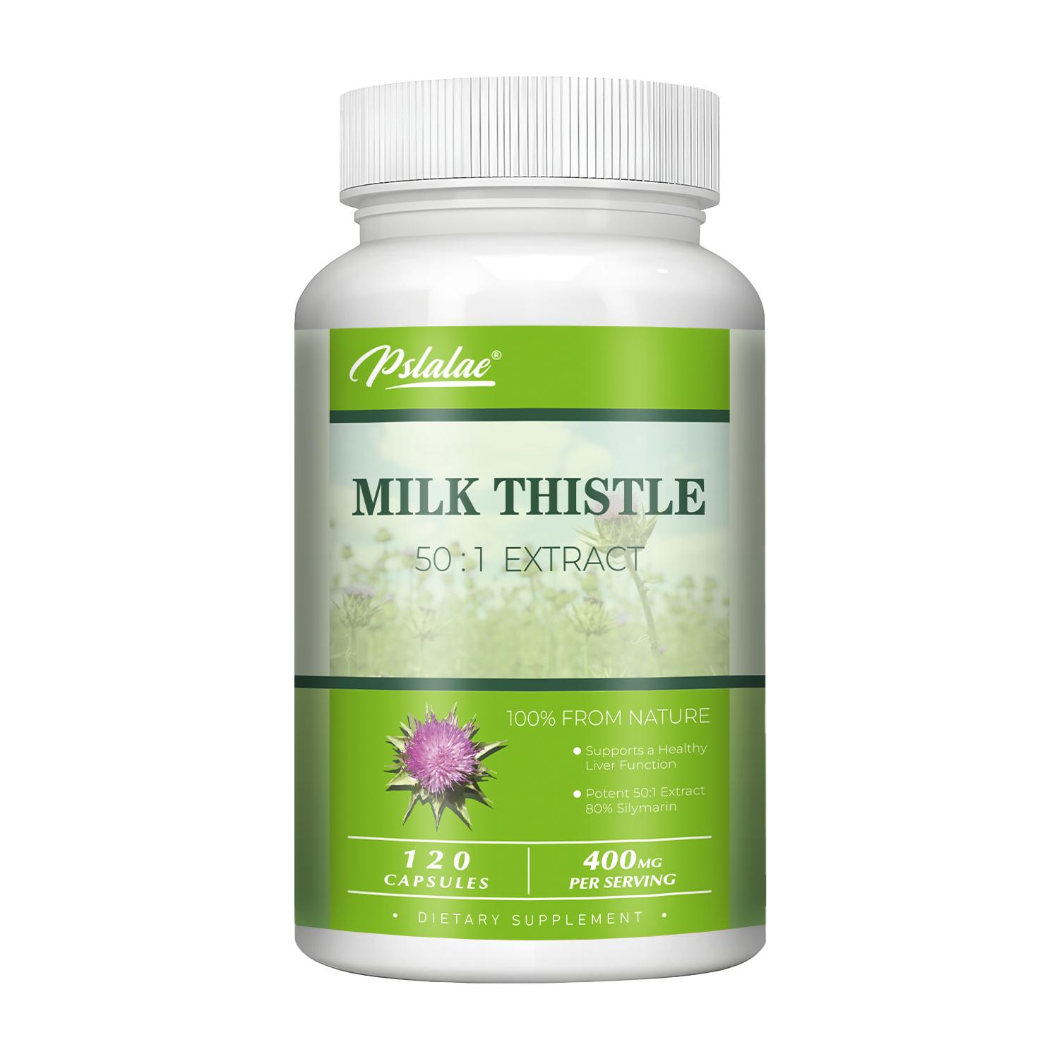 Organic milk thistle 50:1 extract, 400 mg per capsule, nutritional supplement, suitable for adults. 120*1
Organic milk thistle 50:1 extract, 400 mg per capsule, nutritional supplement, suitable for adults. 120*1