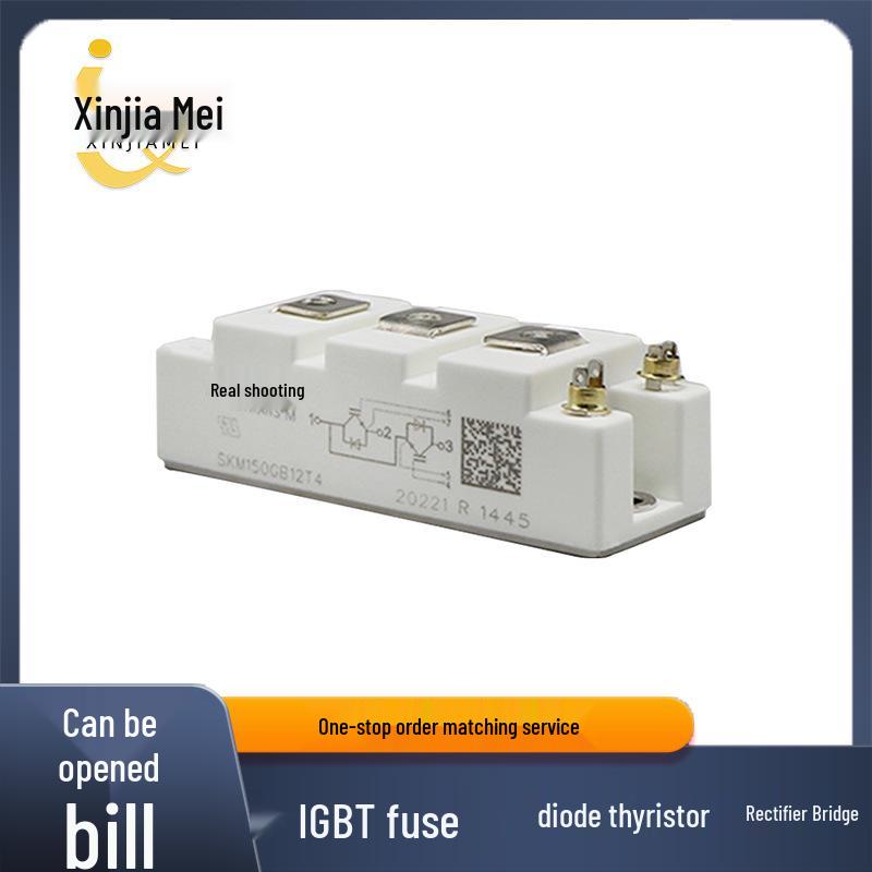 SKM150GB12T4 Оригінальний силовий IGBT-модуль - Електронні компоненти в наявності
SKM150GB12T4 Оригінальний силовий IGBT-модуль - Електронні компоненти в наявності
