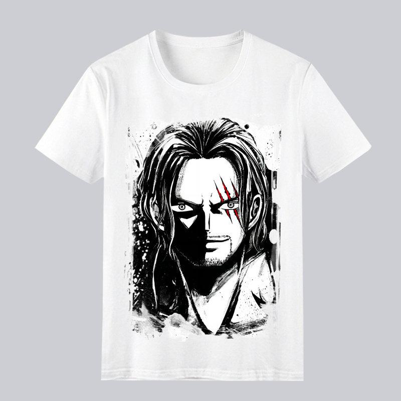 One Piece Printed Tshirt White Beard and Red Hair Casual Comfortable Highquality Cotton Parentchild Wear S
One Piece Printed Tshirt White Beard and Red Hair Casual Comfortable Highquality Cotton Parentchild Wear S