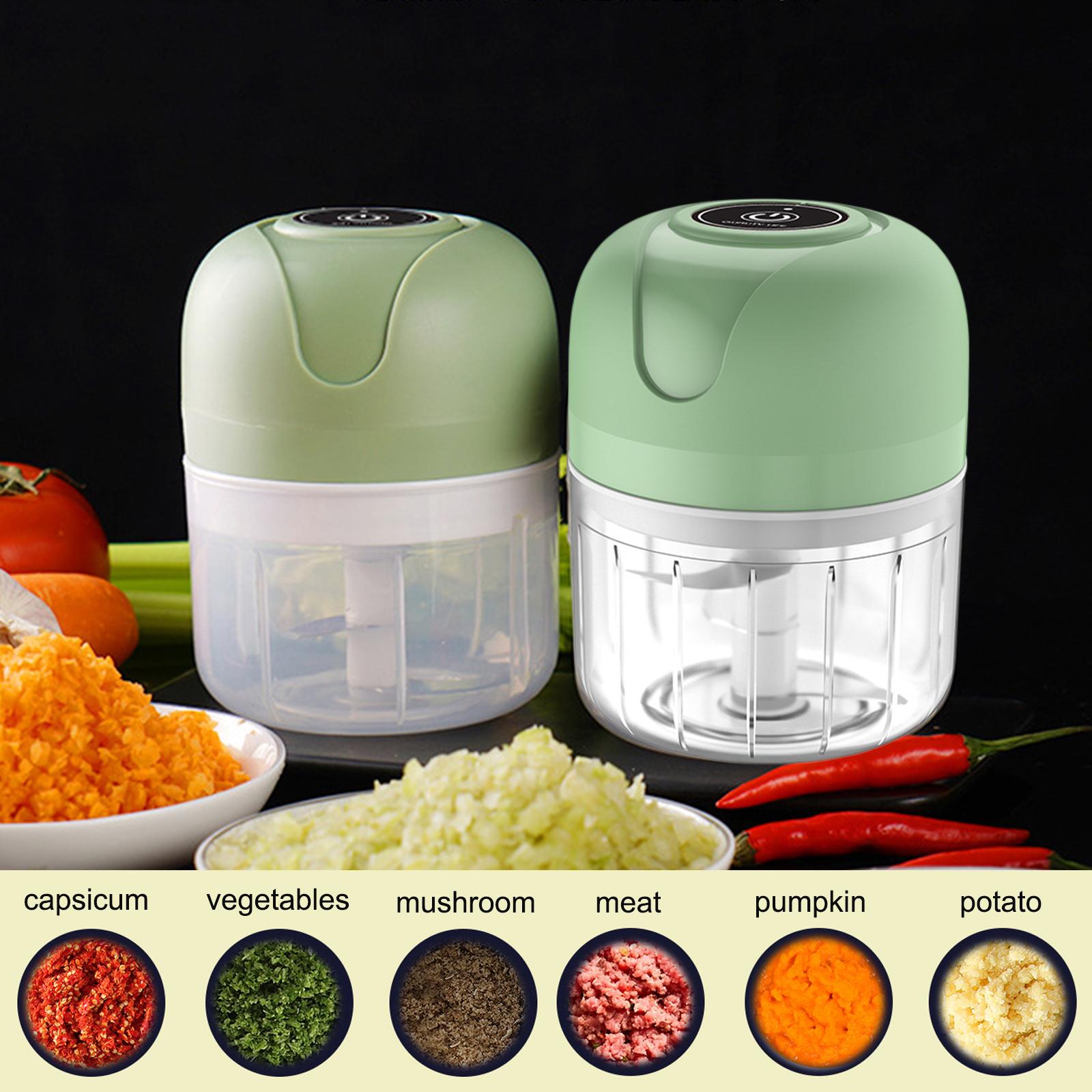 Electric Garlic Chopper USB Meat Grinder Garlic Masher Machine Crushed Ginger Vegetable Crusher Powerful Kitchenware
Electric Garlic Chopper USB Meat Grinder Garlic Masher Machine Crushed Ginger Vegetable Crusher Powerful Kitchenware