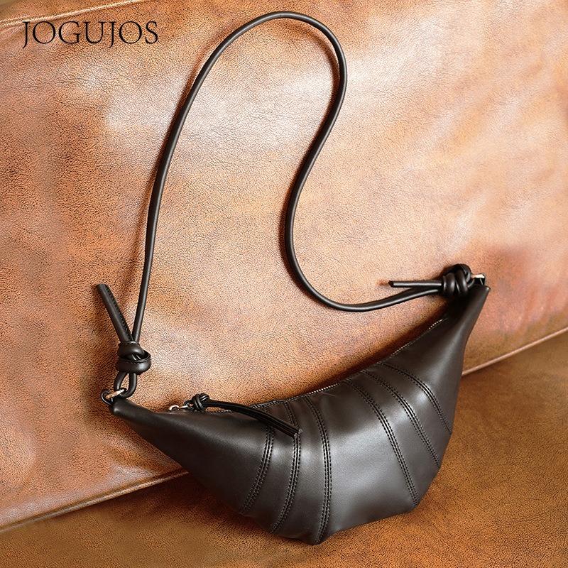 JOGUJOS new women s bag niche high-end leather women s messenger bag retro fashion horn bag breast bag
JOGUJOS new women s bag niche high-end leather women s messenger bag retro fashion horn bag breast bag