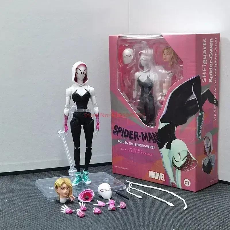 Shf Anime Spider-man Figuarts Miles Morales Gwen Action Figures Gwen Spider Woman Figurine Spiderman Figure Pvc Scale Ratio Model Doll Toys Playsetss With Retail Box
Shf Anime Spider-man Figuarts Miles Morales Gwen Action Figures Gwen Spider Woman Figurine Spiderman Figure Pvc Scale Ratio Model Doll Toys Playsetss With Retail Box