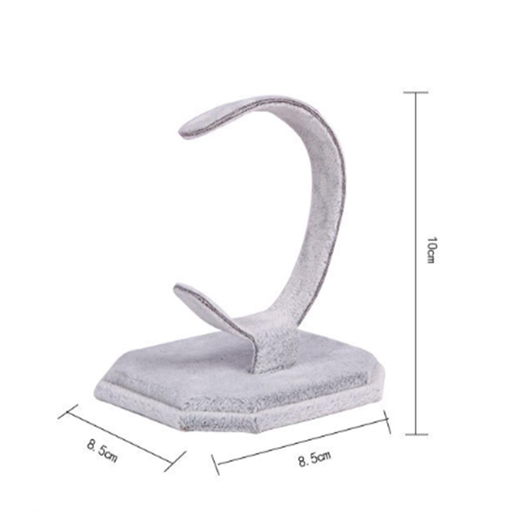 Jewelry Display Stand Fashionable C-Shaped Watch Display Bracelet Display Stand Convenient Suede Watch Stand For Dressing Table сірий
Jewelry Display Stand Fashionable C-Shaped Watch Display Bracelet Display Stand Convenient Suede Watch Stand For Dressing Table сірий