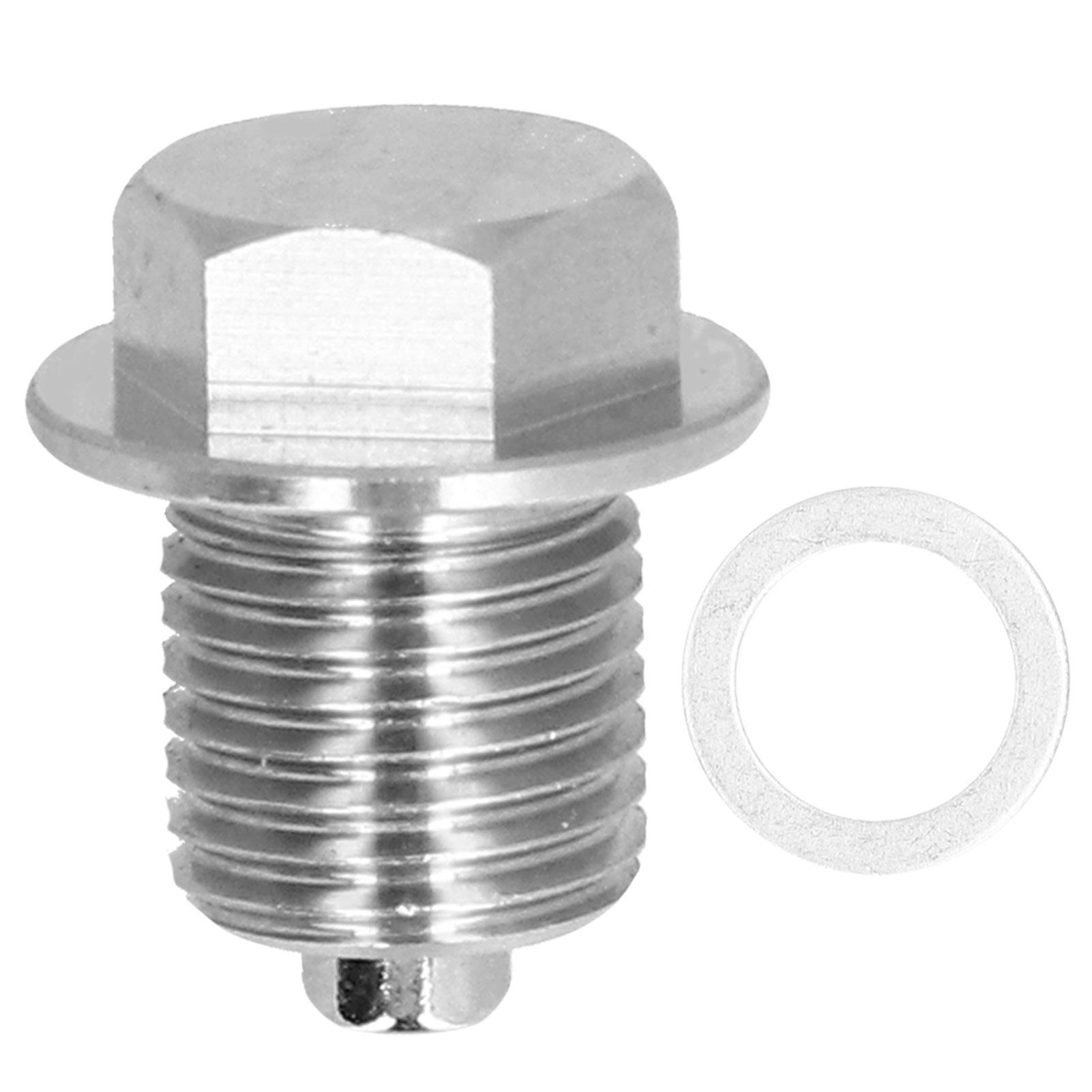 M14x1.5mm Пробка для слива масла из нержавеющей стали с неодимовым магнитом, универсальный винт для масляного поддона
M14x1.5mm Пробка для слива масла из нержавеющей стали с неодимовым магнитом, универсальный винт для масляного поддона