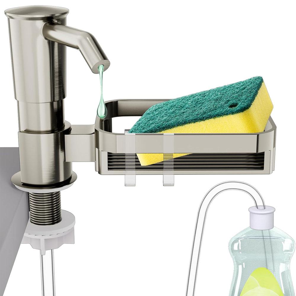 Kitchen Sink Soap Dispenser Detergent Soap Extender Detergent Presser for Detergent and Hand Soap Kitchen Accessories серый
Kitchen Sink Soap Dispenser Detergent Soap Extender Detergent Presser for Detergent and Hand Soap Kitchen Accessories серый