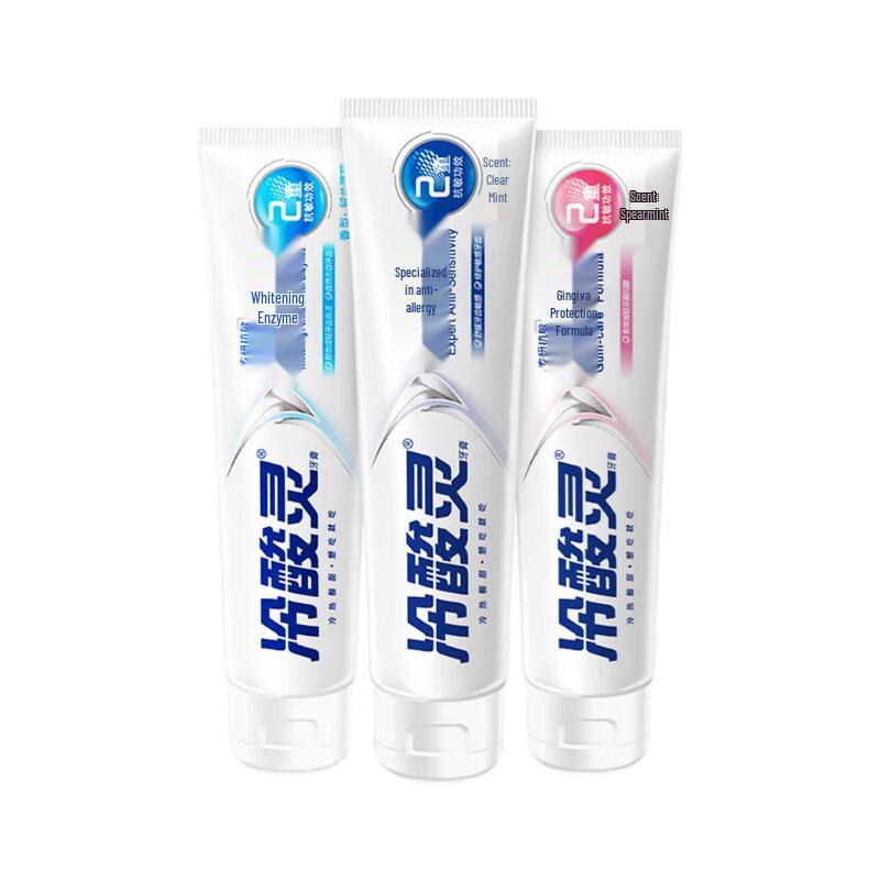 Leng Suan Ling Soothing Sensitive Toothpaste Multi-Effect 3x100g Set
Leng Suan Ling Soothing Sensitive Toothpaste Multi-Effect 3x100g Set