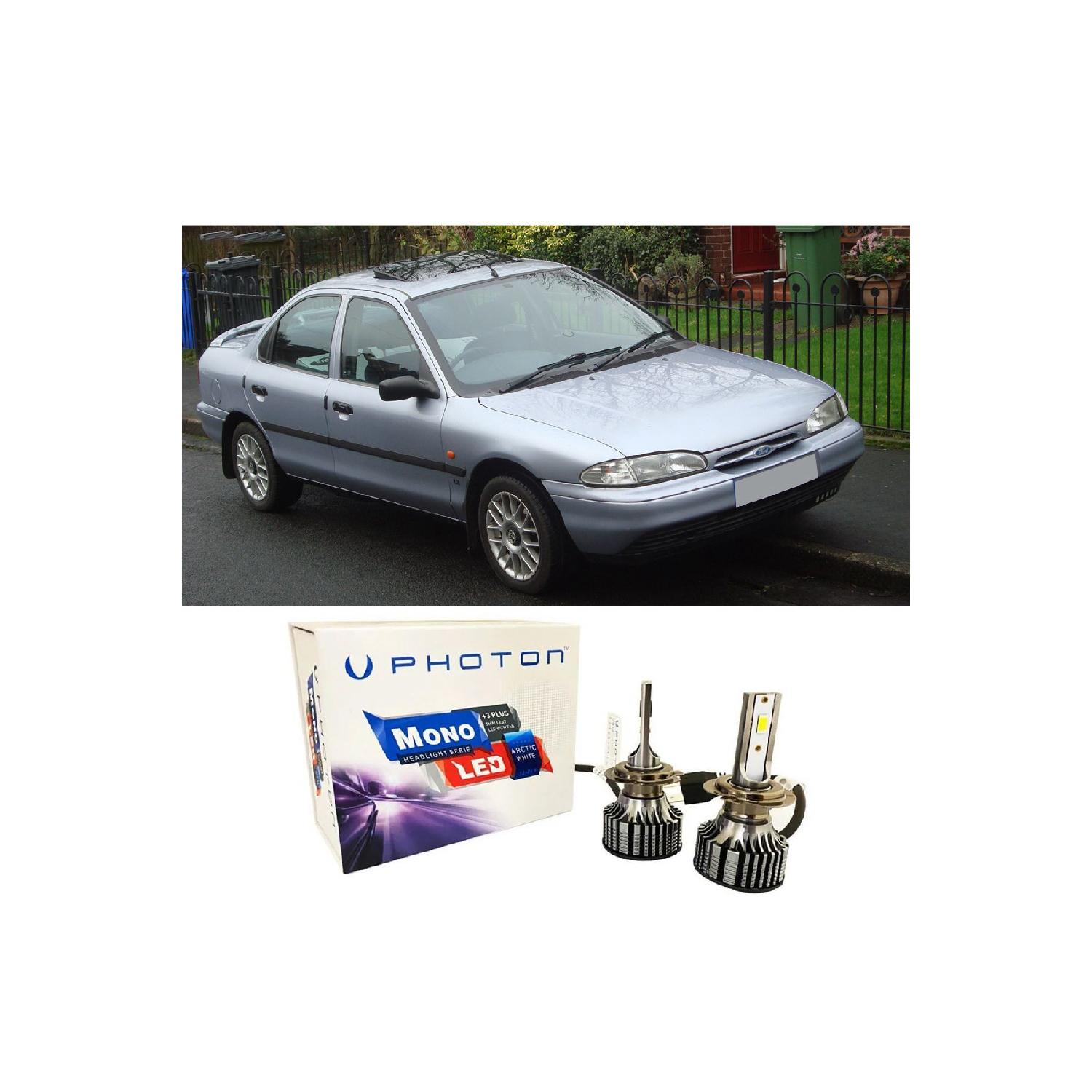 Совместимая светодиодная ксеноновая лампа ближнего света Mondeo Mk1 H1 Mono, новая серия, белая 1993-1996 гг.
Совместимая светодиодная ксеноновая лампа ближнего света Mondeo Mk1 H1 Mono, новая серия, белая 1993-1996 гг.