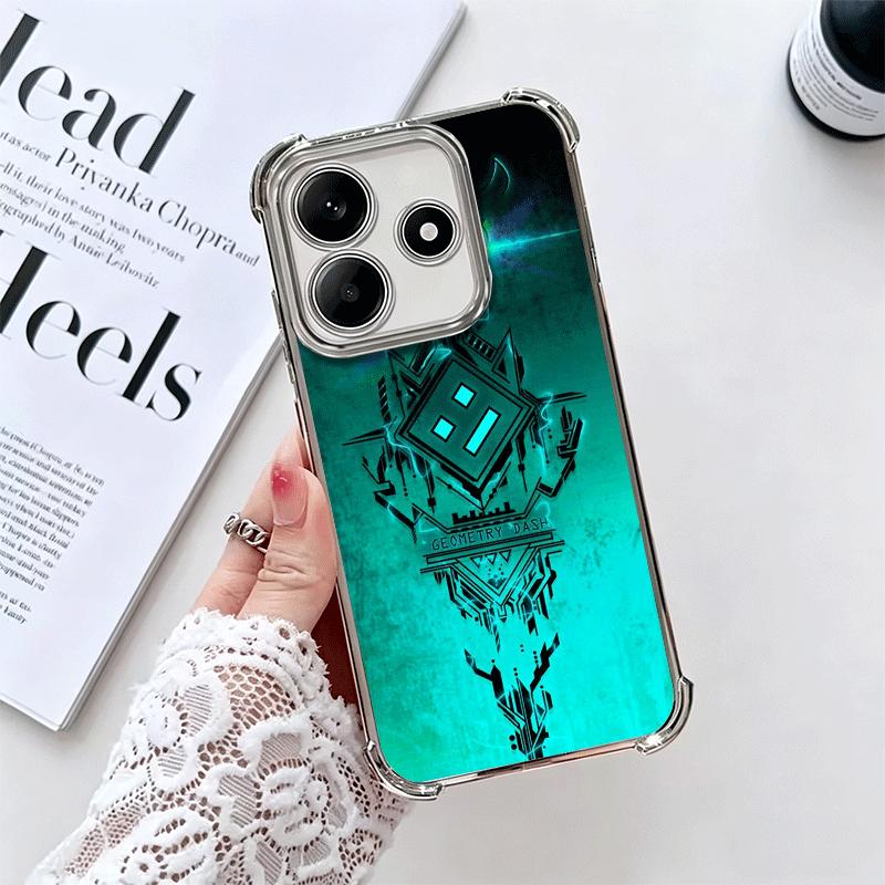 Geometry Dash Game Plating Phone Case For Xiaomi Redmi Note 14 15 Pro Plus 13 12 11 11S 11T 10 9S 9 5G Anti-Fall Airabag Cover Redmi Note 14 5G
Geometry Dash Game Plating Phone Case For Xiaomi Redmi Note 14 15 Pro Plus 13 12 11 11S 11T 10 9S 9 5G Anti-Fall Airabag Cover Redmi Note 14 5G