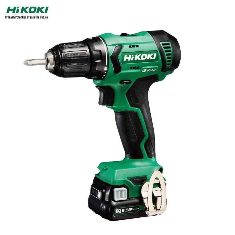 HiKOKI 12V Cordless Drill Driver Kit CN plug (adapter included)
HiKOKI 12V Cordless Drill Driver Kit CN plug (adapter included)