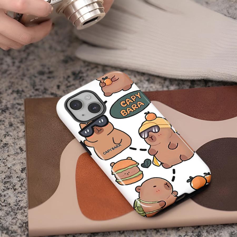 Soft Cover Capa Phone Case for Apple iPhone 17 Air 11 14 XS XR 13 16e 12 15 Plus 16 Pro Max Capybara Cute iPhone 16 Pro Max
Soft Cover Capa Phone Case for Apple iPhone 17 Air 11 14 XS XR 13 16e 12 15 Plus 16 Pro Max Capybara Cute iPhone 16 Pro Max