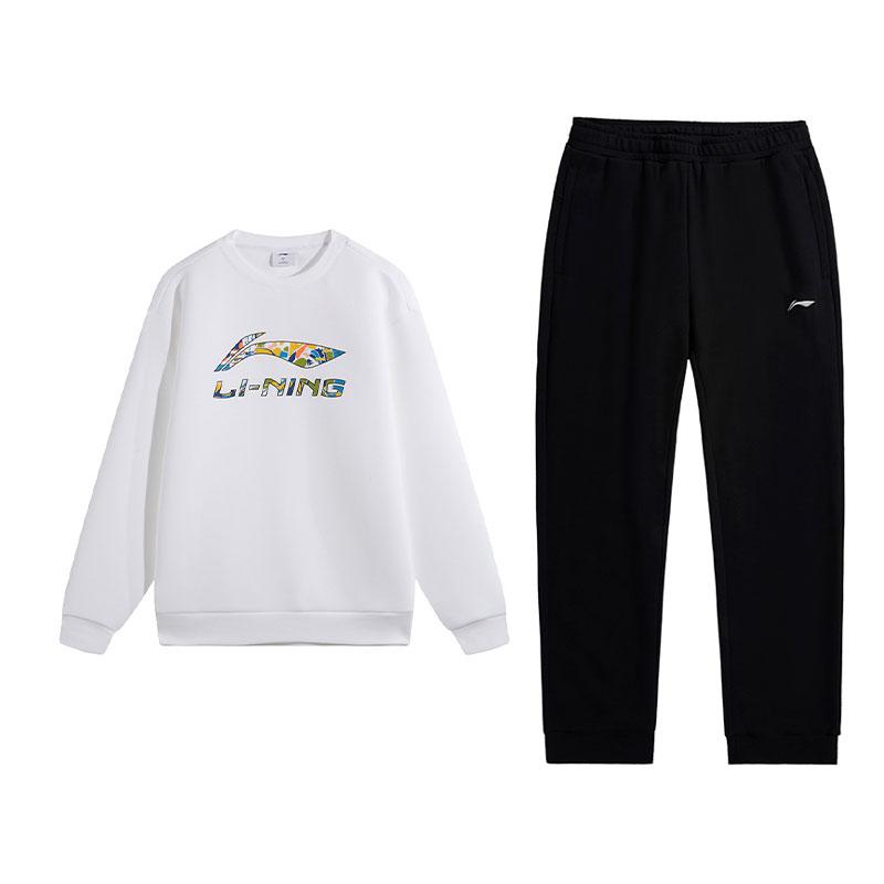Li-Ning Fashion Letter Logo Print Crew Neck Pullover Long Sleeve Comfortable Pants Sweatshirt Set Men sets AWDVH35-2+AKLUE31-1 2XL
Li-Ning Fashion Letter Logo Print Crew Neck Pullover Long Sleeve Comfortable Pants Sweatshirt Set Men sets AWDVH35-2+AKLUE31-1 2XL