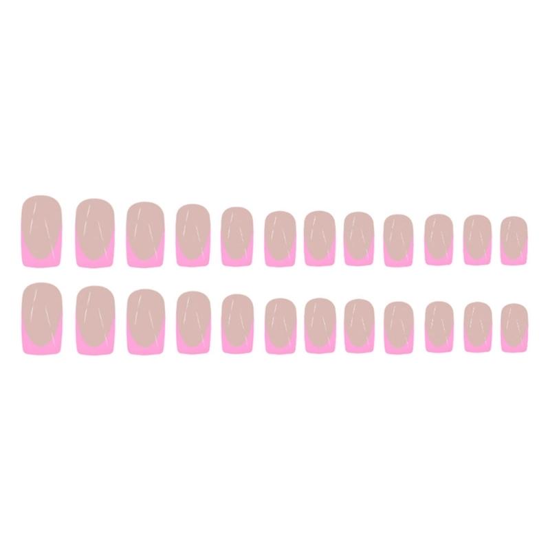 24x Штучні нігті Короткі квадратні Накладні нігті Повне покриття Наклейки для нігтів Французький кінчик Накладні нігті Матеріали для манікюру 1
24x Штучні нігті Короткі квадратні Накладні нігті Повне покриття Наклейки для нігтів Французький кінчик Накладні нігті Матеріали для манікюру 1