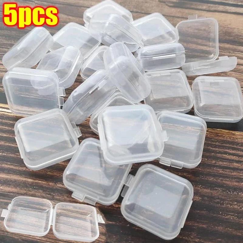 Mini Square Storage Box Transparent Plastic Flip Cover Small Case Pill Jewelry Earrings Dustproof Storage Pack Boxes
Mini Square Storage Box Transparent Plastic Flip Cover Small Case Pill Jewelry Earrings Dustproof Storage Pack Boxes