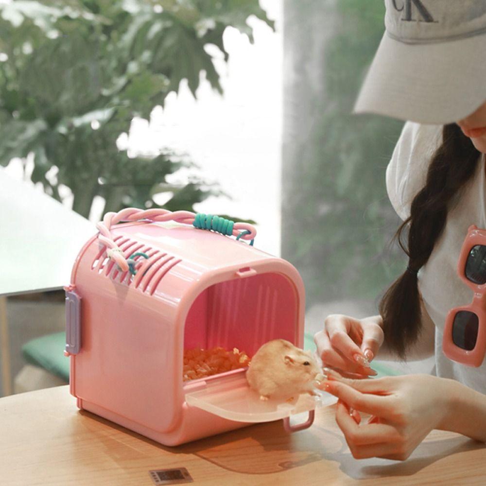 Breathable Hamster Carrier Cage Portable Hamster Carry Case Guinea Pig Chinchilla фіолетовий
Breathable Hamster Carrier Cage Portable Hamster Carry Case Guinea Pig Chinchilla фіолетовий