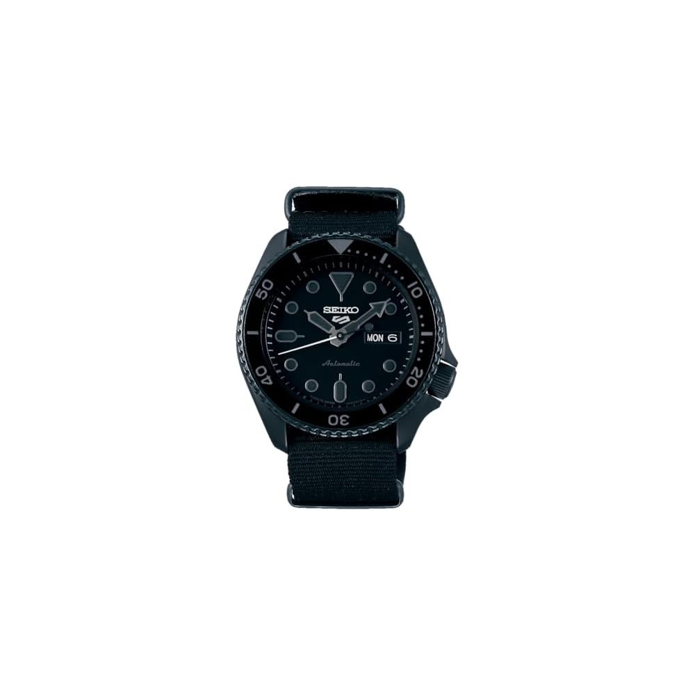 Seiko 5 Sports SBSA025 Men s Mechanical Automatic Watch All Black Nylon Strap Date Day Calendar Stainless Steel
Seiko 5 Sports SBSA025 Men s Mechanical Automatic Watch All Black Nylon Strap Date Day Calendar Stainless Steel