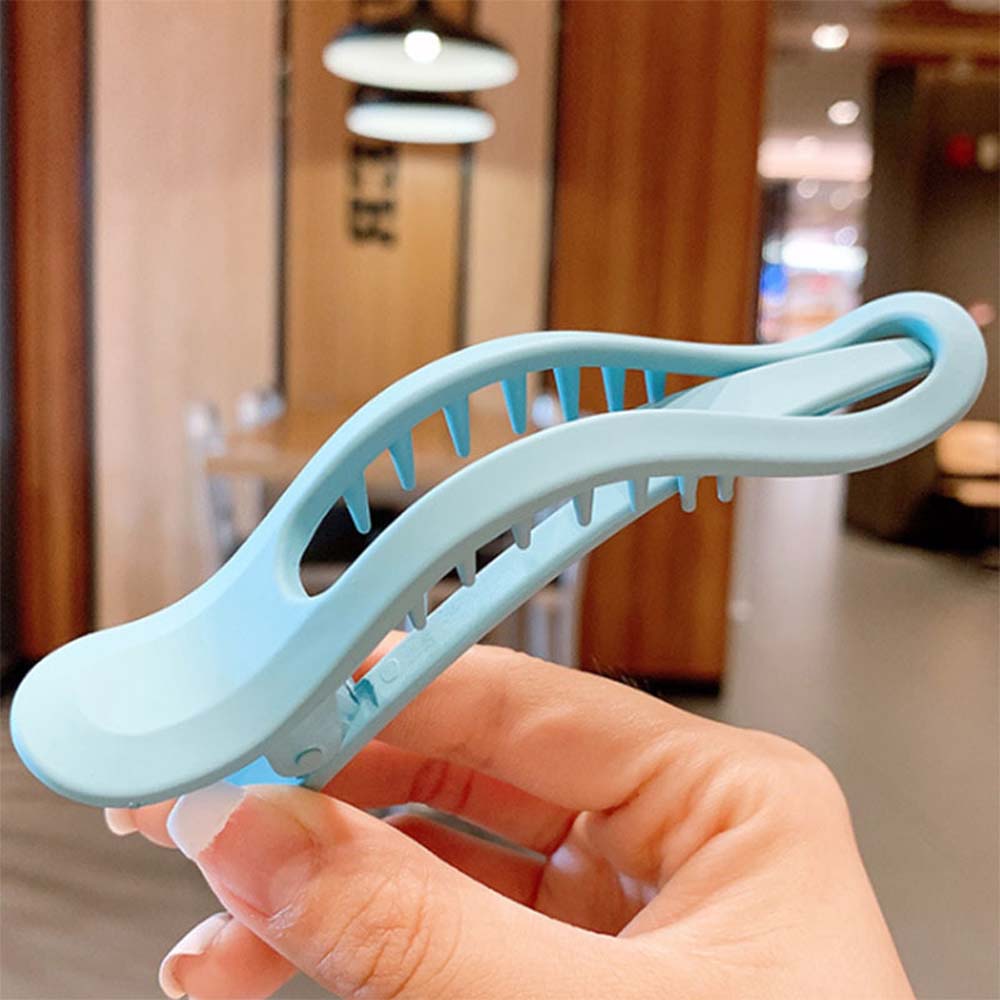 Конфетный цвет бесшовный пластиковый зажим-уточка коготь для волос для женщин девушек простой большой зажим для волос для умывания лица заколка
Конфетный цвет бесшовный пластиковый зажим-уточка коготь для волос для женщин девушек простой большой зажим для волос для умывания лица заколка