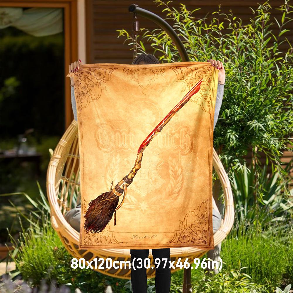 1pc Quidditch Firebolt Broomstick Outdoor Flannel Throw Blanket All Season Soft Warmth,Home Decor 1031239 80x120cm
1pc Quidditch Firebolt Broomstick Outdoor Flannel Throw Blanket All Season Soft Warmth,Home Decor 1031239 80x120cm