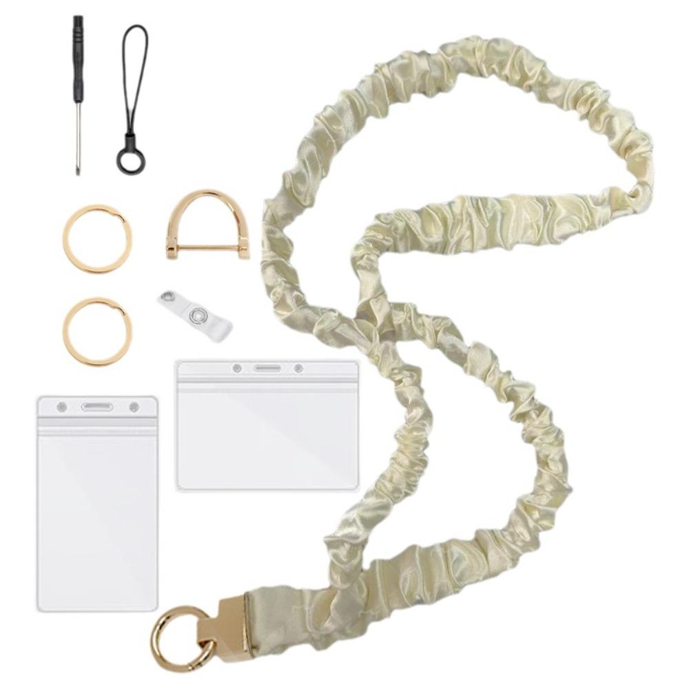 Safety Breakaway Buckle ID Badge Lanyard Elastic Key Lanyard ID Badges Keys Beige Set 1
Safety Breakaway Buckle ID Badge Lanyard Elastic Key Lanyard ID Badges Keys Beige Set 1